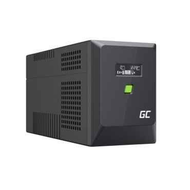 Green Cell UPS (UPSLM1200) 2000VA/1200W, Modified sine wave, Line Interactive AVR, LCD