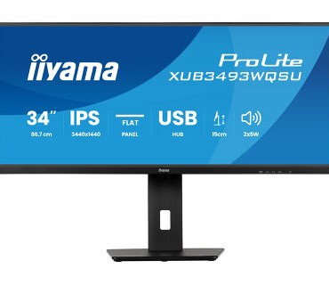 Iiyama 34" XUB3493WQSU-B6 UWQHD