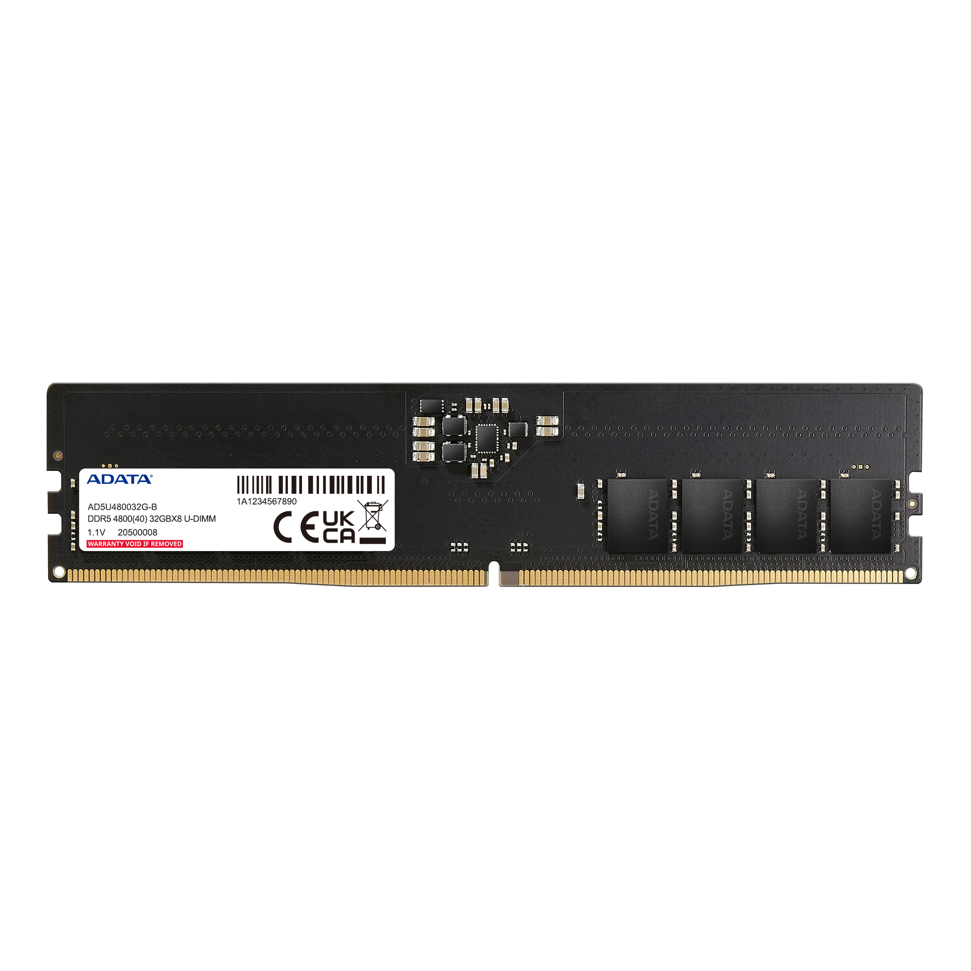 ADATA DIMM 16GB DDR5 4800MHz (AD5U480016G-S)