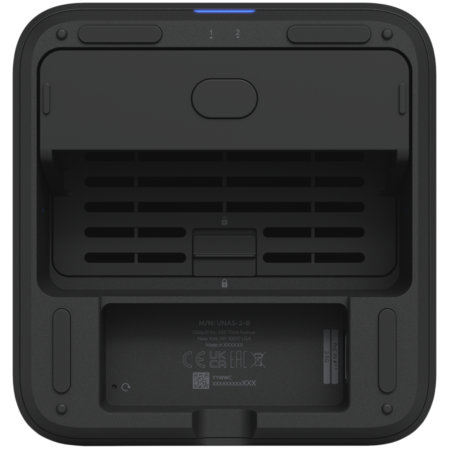 Ubiquiti UniFi UNAS-2-B-EU Network Attached Storage with, UNAS-2-B-EU - Slika 4