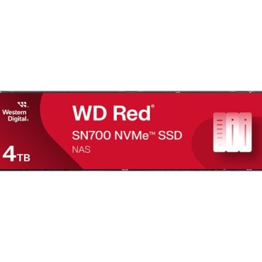 WD Red SSD SN700 NVMe 4TB GB M.2 2280, WDS400T1R0C-68BDK0