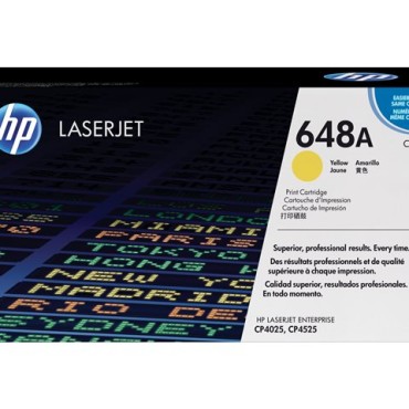 HP Toner CE262A yellow HV, CE262A