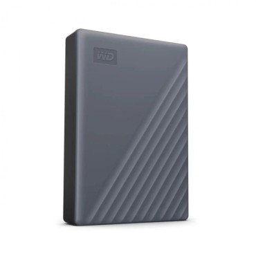 WD Passport 5TB Portable, USB 3.0 sivi