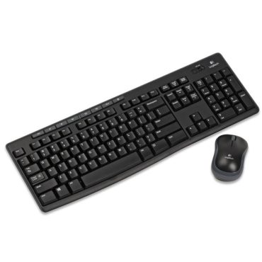 Logitech MK270 bežična tipkovnica+miš, USB, crna (920-004532)