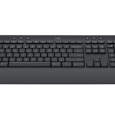 Logitech K650 Signature bežična tipkovnica, USB, crna (920-010945)