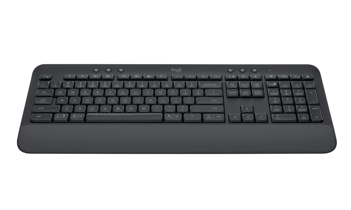 Logitech K650 Signature bežična tipkovnica, USB, crna (920-010945)