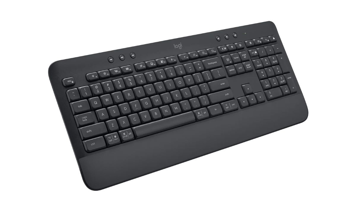 Logitech K650 Signature bežična tipkovnica, USB, crna (920-010945) - Slika 2