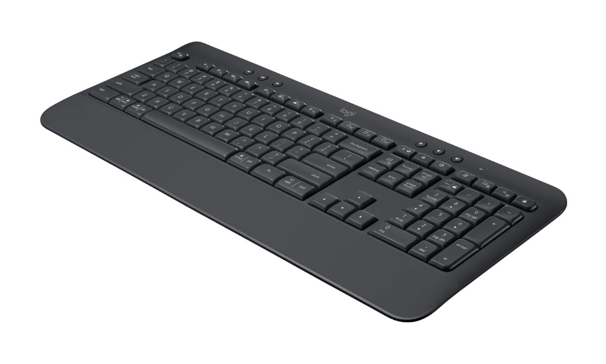 Logitech K650 Signature bežična tipkovnica, USB, crna (920-010945) - Slika 3