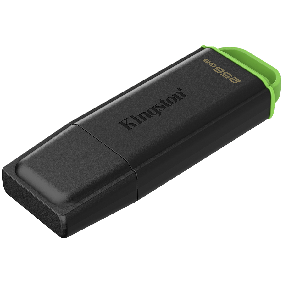 Kingston 256GB Portable USB 3.2 Gen 1 DataTraveler Exodia Black/Green, DTXG2/256GB