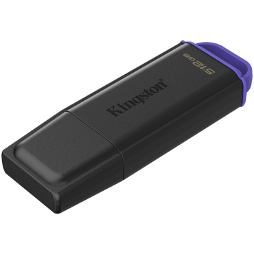 Kingston 512GB Portable USB 3.2 Gen 1 DataTraveler Exodia Black/Purple, DTXG2/512GB