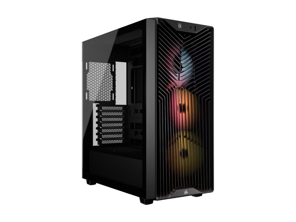 KUĆIŠTE Corsair 3200D, ARGB BlackARGB Mid-Tower Performance
