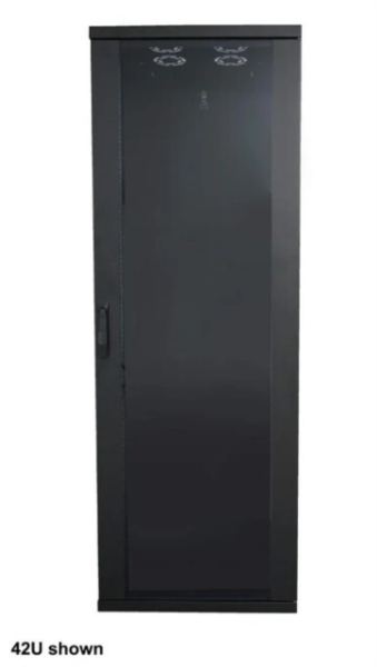 Intellinet Basic 19" Network Cabinet, 42U, 800 (D) x 600 (W) x 2033 (H) mm, Black