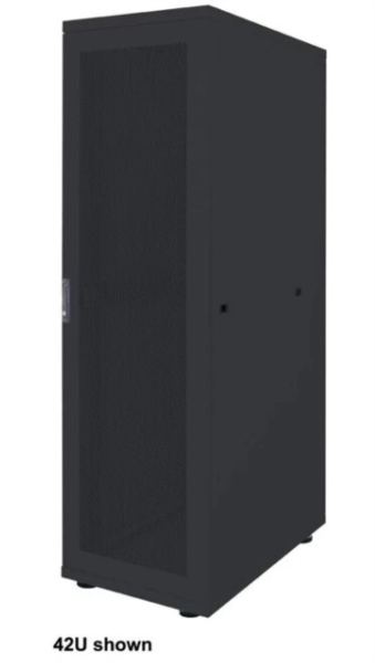 Intellinet Basic 19" Server Cabinet, 26U, 1000 (D) x 600 (W) x 1308 (H) mm, Black