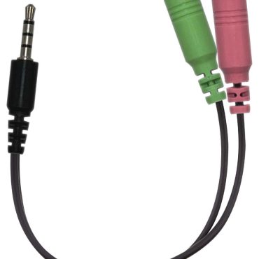 Kombinirani audio kabel adapter, 2x3,5 na 1x3,5