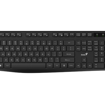 Genius KB-7200, bežična tipkovnica, silent, crna