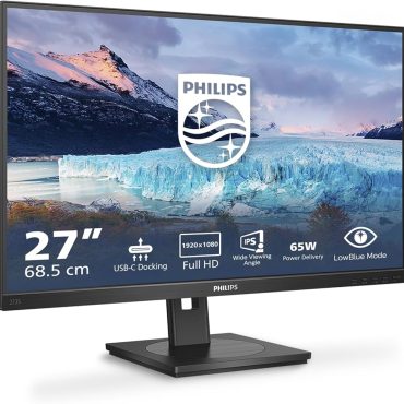 Monitor Philips 273S1 27", HDMI, DP, USB-C, HAS, USB