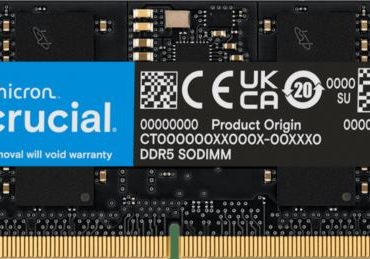 Crucial 16 GB DDR5 5600 SODIMM CL46