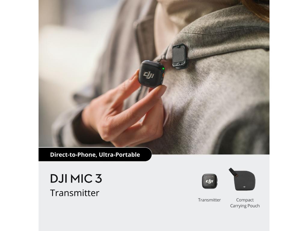 DJI Mic 3 Transmitter - Slika 5