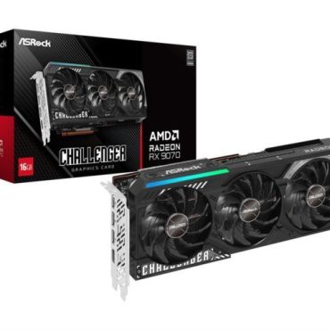 ASRock AMD Radeon™ RX 9070 GRE Steel Legend Dark 12GB OC, 12GB GDDR6