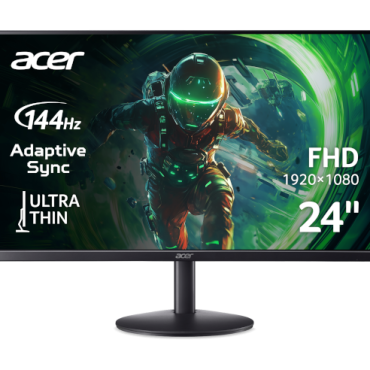 Monitor Acer SA24FX 23.8" IPS, 144Hz, HDMI, DP, FreeSync